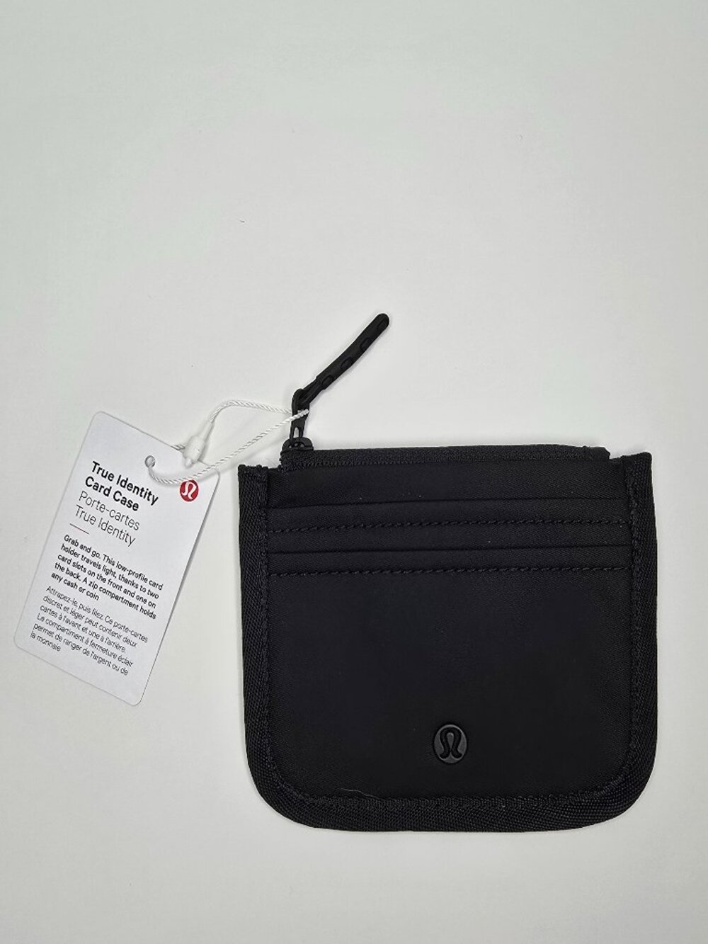 NWT Lululemon Athletica True Identity Card Case BLK